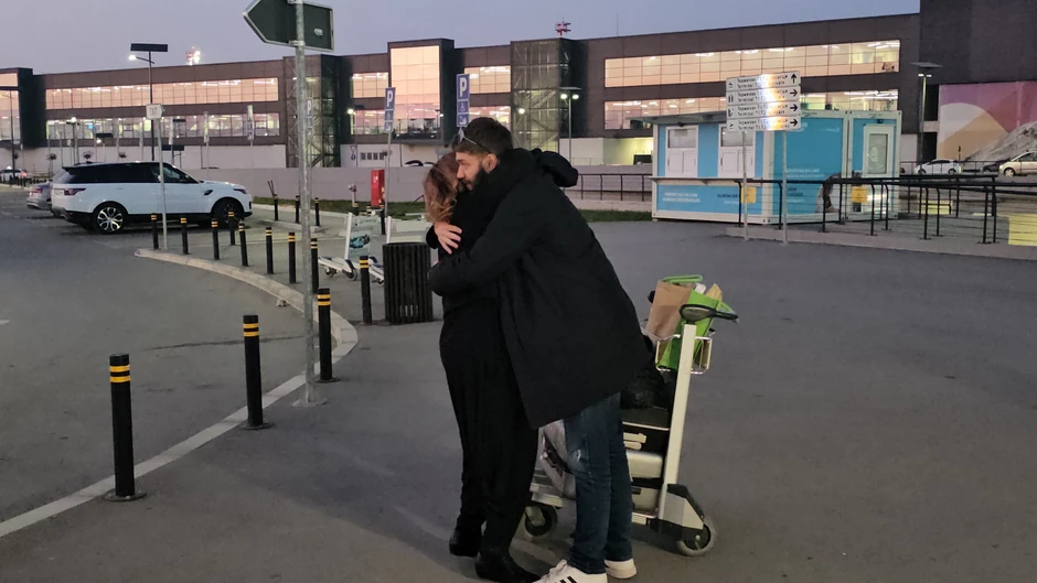 Vesna Čipčić na aerodromu