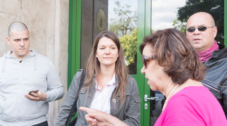 Klapka gyerekei, Sandy, Dennis, Nicole és ifjabb György, valamint özvegye  is kapott egy tekintélyes részt az Aranyember örökségéből / Fotó: Járai László