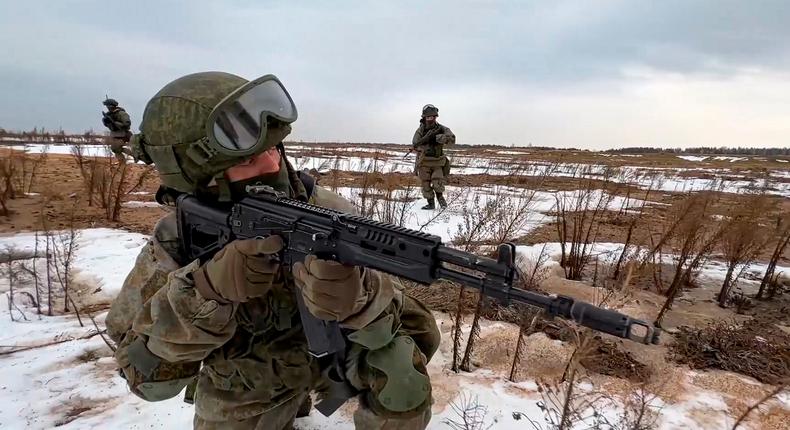 Russia ordered troops to cross into rebel-held Ukrainian territory on Monday.