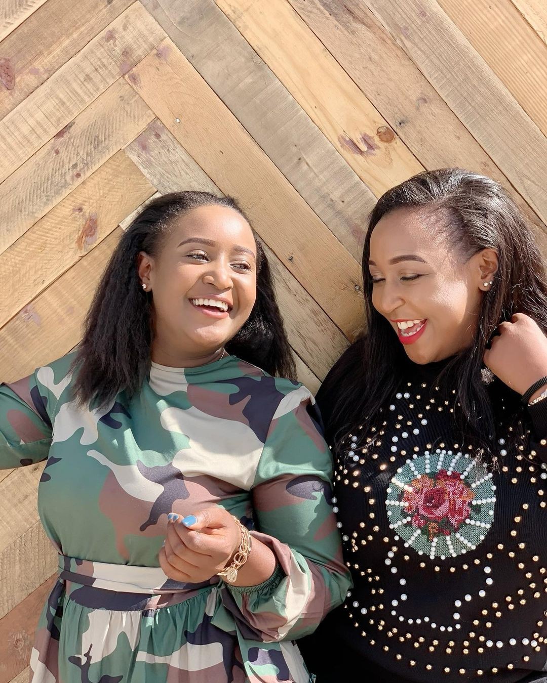 Betty Kyallo and Mercy Kyallo 