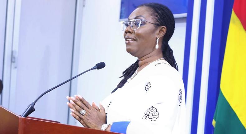  Communications and Digitalisation Minister, Ursula Owusu-Ekuful.