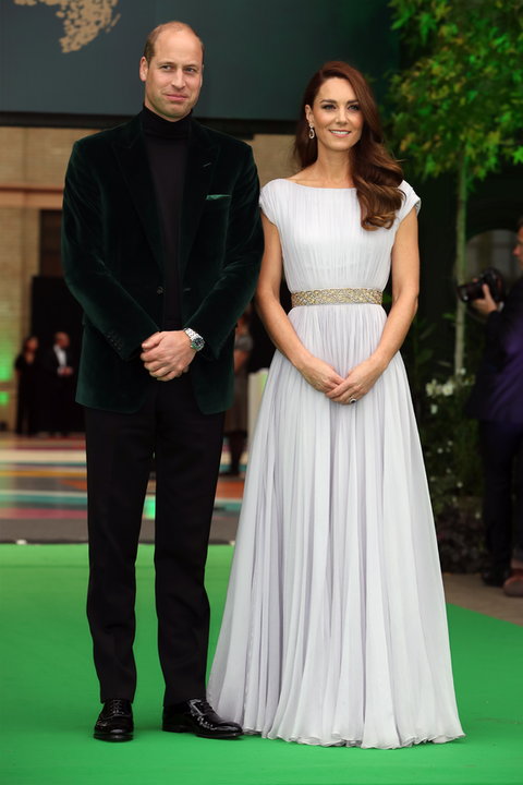 Kate Middleton i książę William na gali Earthshot Prize 2021