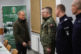 Tusk o granicy z Białorusią: 98 proc. prób nielegalnego przekroczenia granicy udaremnionych