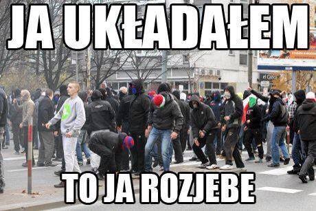 Marsz Niepodległości - mem