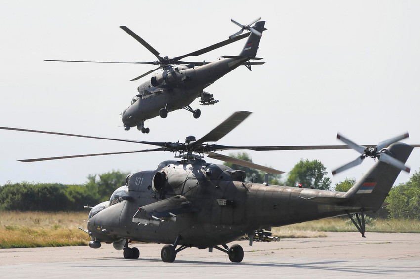 Borbena obuka u protivoklopnoj helikopterskoj eskadrili