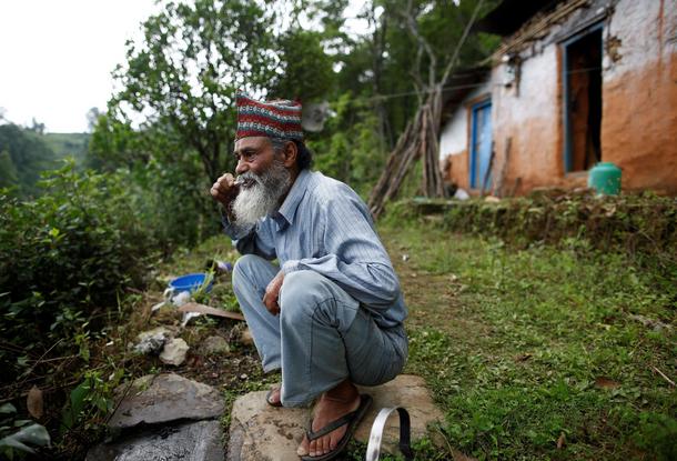 The Wider Image: Nepal's 68-year-old student