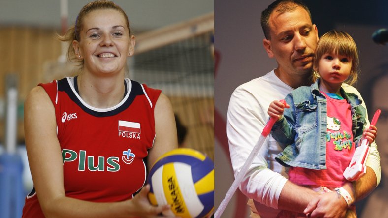 Agata Mróz, Jacek Olszewski z córką Lilianą