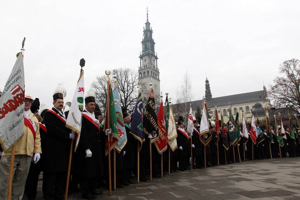 CZESTOCHOWA JASNA GÓRA PIELGRZYMKA GÓRNIKÓW