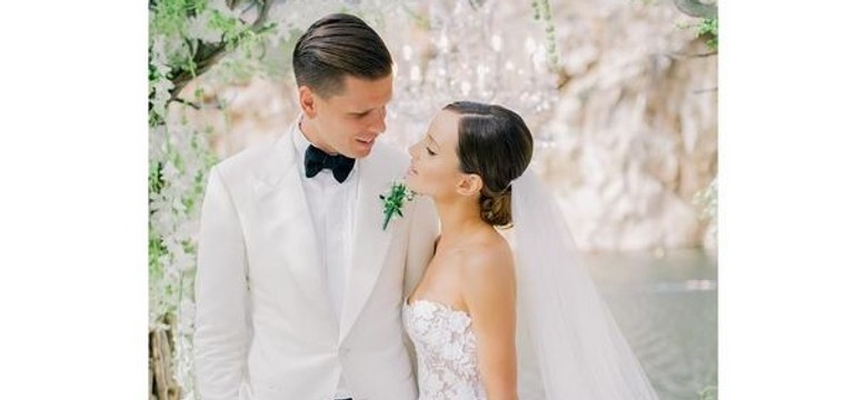 Szczęsny i Marina na swoim ślubie wyglądali jak milion dolarów