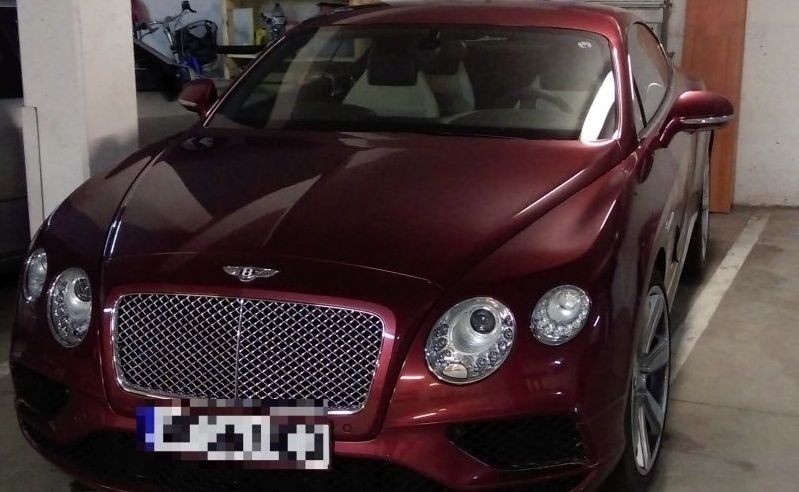 Bentley continental GT V8