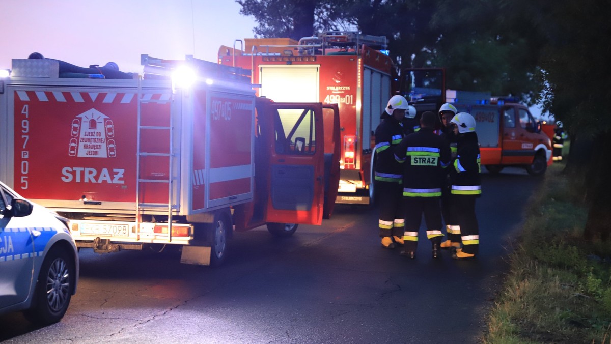 Krotoszyn. Tragiczny wypadek trzyosobowej rodziny. Syn zmarł na miejscu