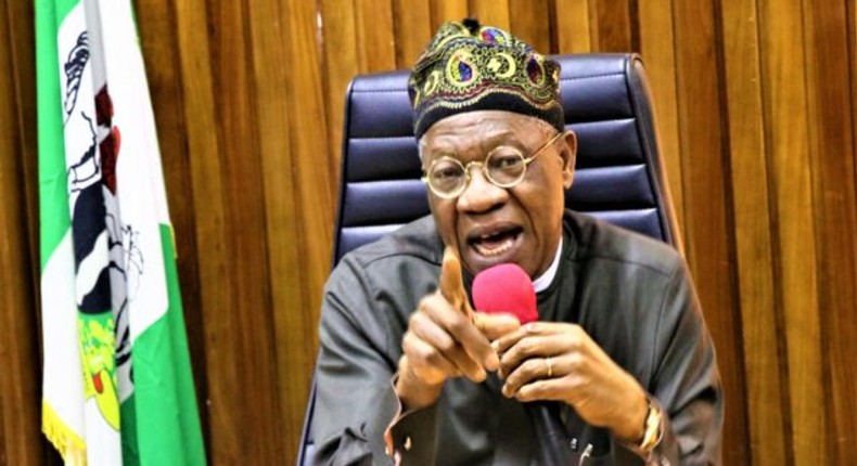 Nigeria's Information Minister, Lai Mohammed