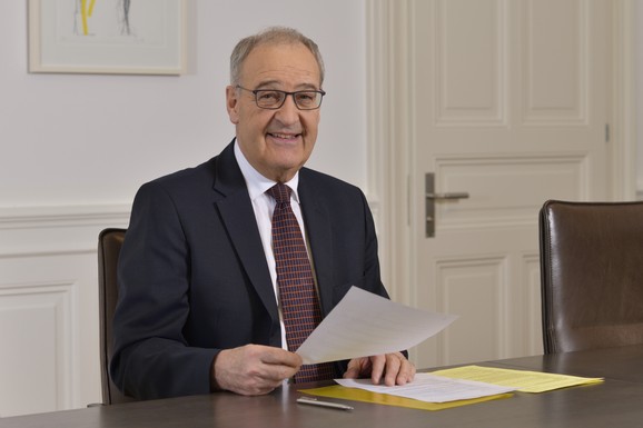 EKSKLUZIVNO ZA "BLIC" Predsednik Švajcarske konfederacije Gi Parmelan: 110 godina poverenja između Srbije i Švajcarske i milijarda evra razmene