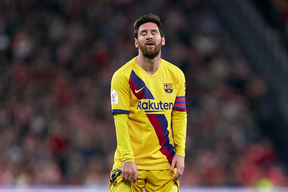 Lionel Messi alig hitte el: a Barcelonát 1-0-ra verte az Athletic Bilbao / Fotó: Gett Images