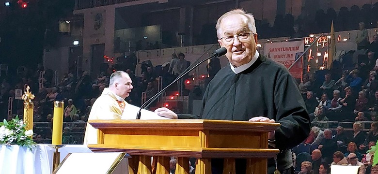 Zbigniew Ziobro na urodzinach Radia Maryja. Tak powitał go ojciec Rydzyk