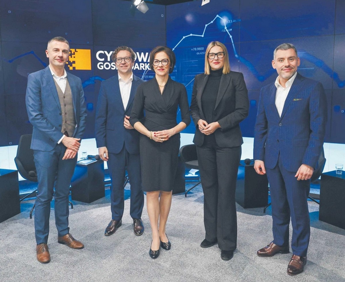 (od lewej): Mirosław Mikłos; Błażej Szczecki; Prof. Małgorzata Zaleska; Agnieszka Wachnicka; Tomasz Tarasiuk.