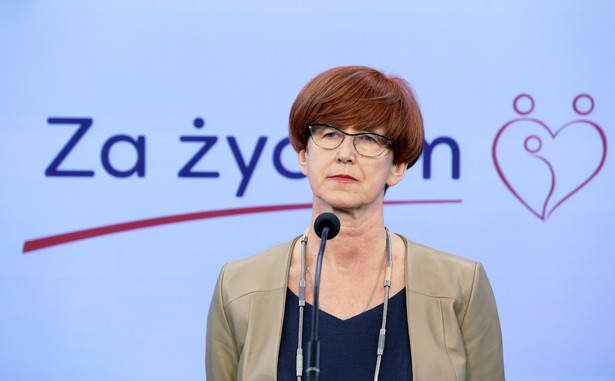 Minister rodziny, pracy i polityki społecznej Elżbieta Rafalska