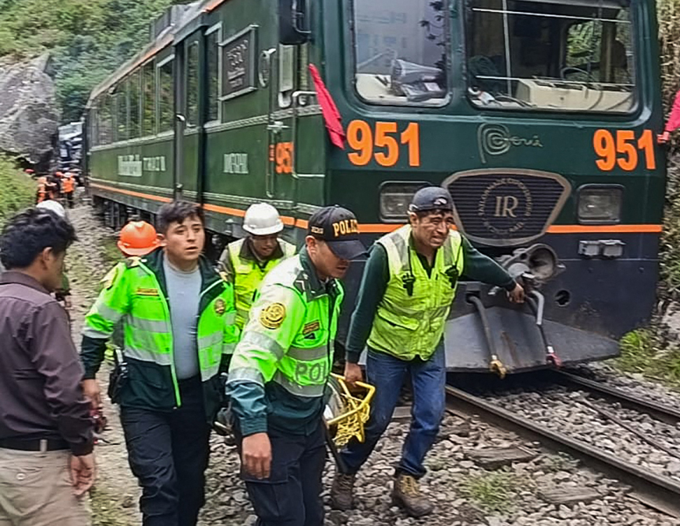 Machu Picchu train crash kills driver, injures at least 40 including Britons