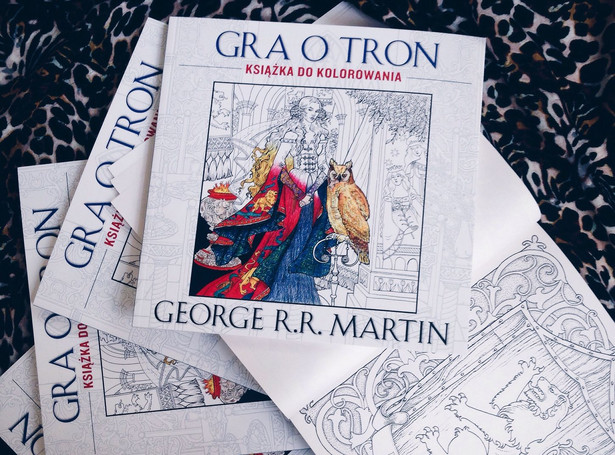 Gratka dla fanów "Gry o tron". Ukazała się kolorowanka z ilustracjami z serialu