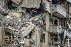 Mer Dniepra: To nie blok był celem Rosjan. Chcieli trafić w kluczowy budynek