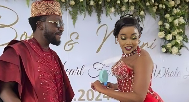 Celebrity designer Bolo of Bolo Bespoke weds Mueni in colourful ceremony dubbed 'traditional wedding of the year'