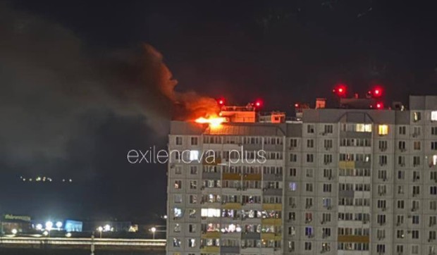 Dron pogađa zgradu u Rostovu