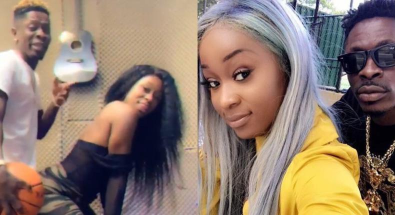 5 times Shatta Wale and Efia Odo were the besties everyone needs in life