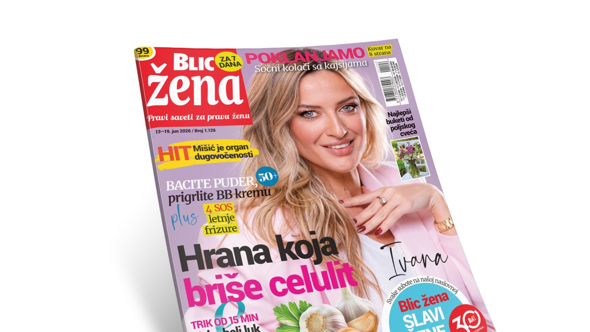 Novi broj "Blic žene" potražite u subotu 13. juna