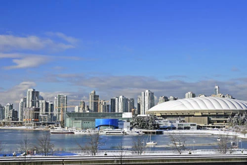 Stadion w Vancouver - tutaj nastąpi trzymane w tajemnicy otwarcie Zimowych Igrzysk Olimpijskich Vancouver 2010.