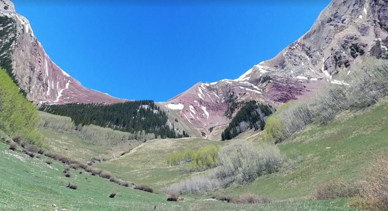 Colorado's Gunnison National Forest.Google Maps