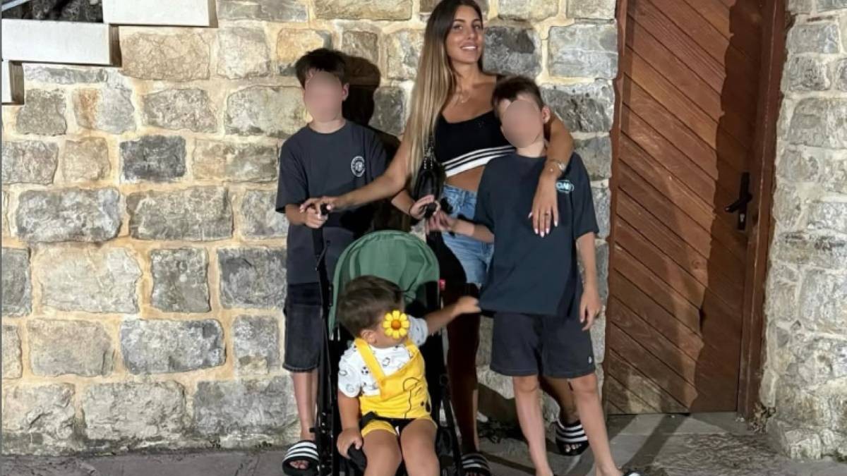 Jelena Radanović sa sinovima