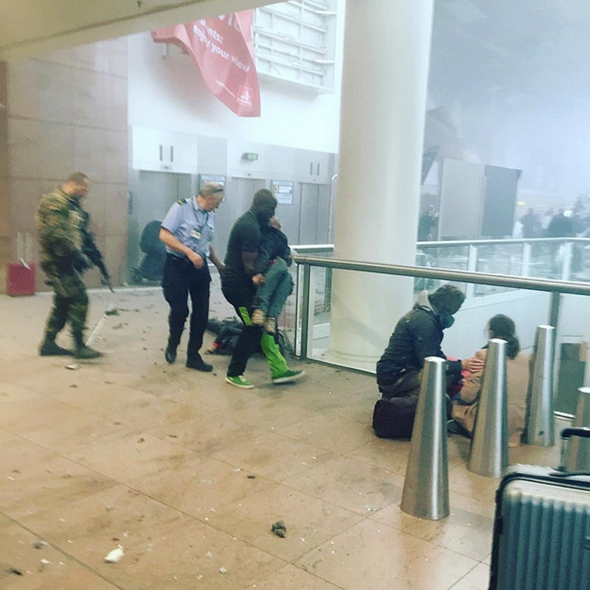 Zamach na lotnisku Zaventem w Brukseli
