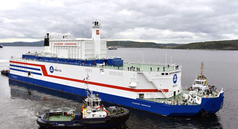 Russia and Guinea to begin construction of floating nuclear power plants