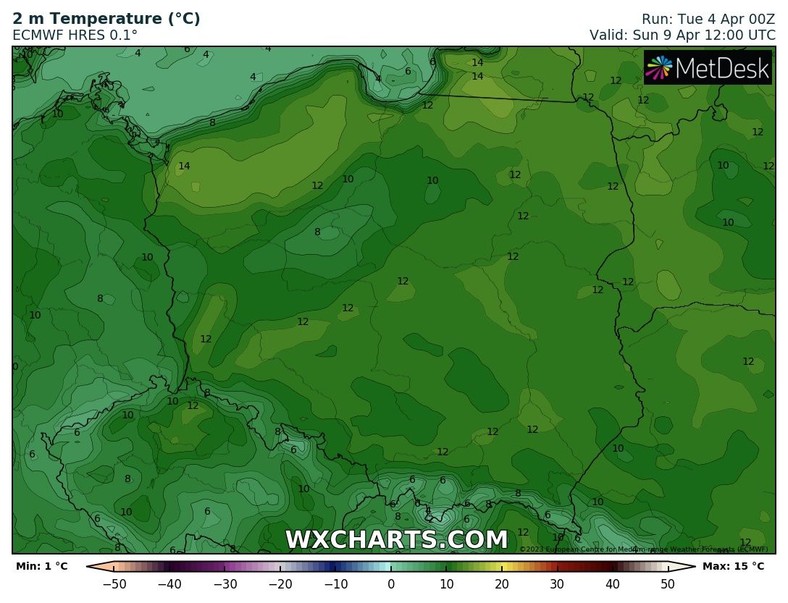 Zrobi się nieco cieplej i temperatura zacznie przekraczać 10 st. C