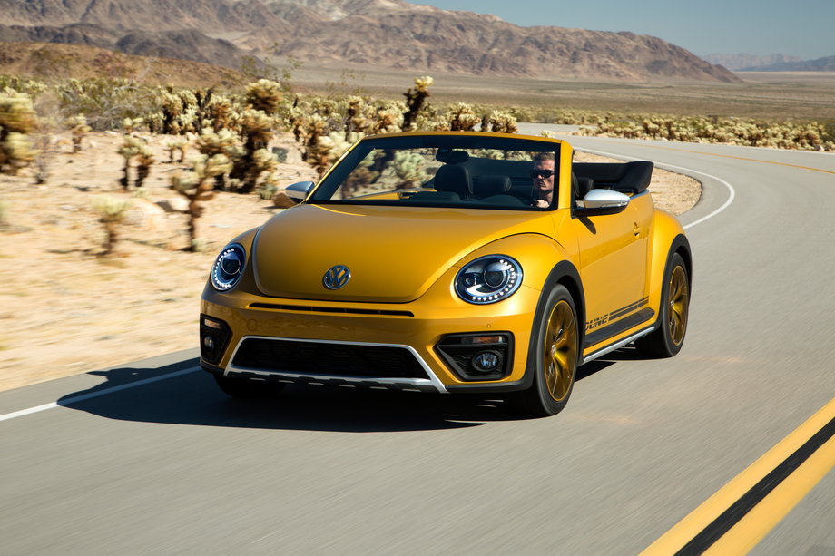 ... while Volkswagen brought along two Beetle concepts: the Dune and ...