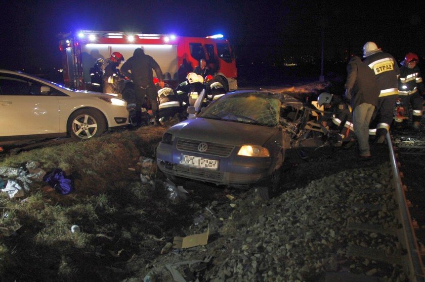 Tragedia na przejeździe kolejowym