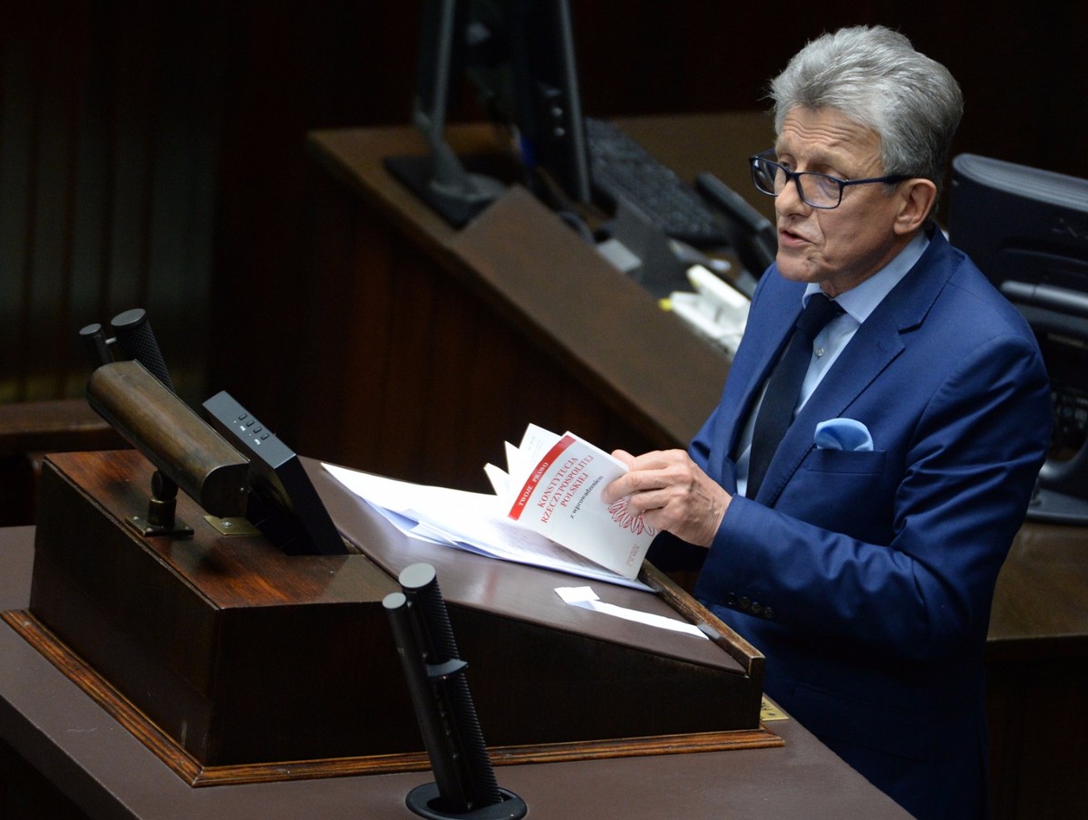 Poseł PiS Stanisław Piotrowicz