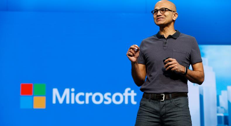 Goldman Sachs' survey indicates Microsoft and CEO Satya Nadella have little to worry about.