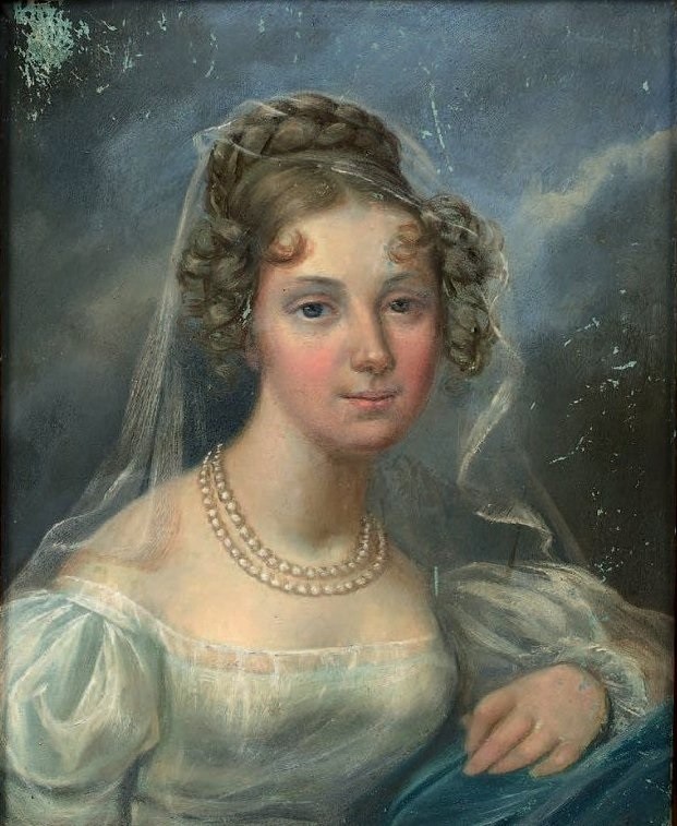 Portret Joanny Grudzińskiej z około 1820 r.