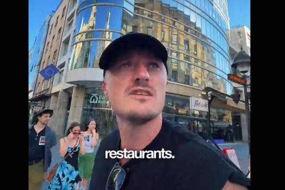 Britanac prvi put posetio Beograd pa ostao zatečen! Brže bolje otkrio šta ga je najviše iznenadilo kod nas: "Pomalo je grubo to što..." (VIDEO)