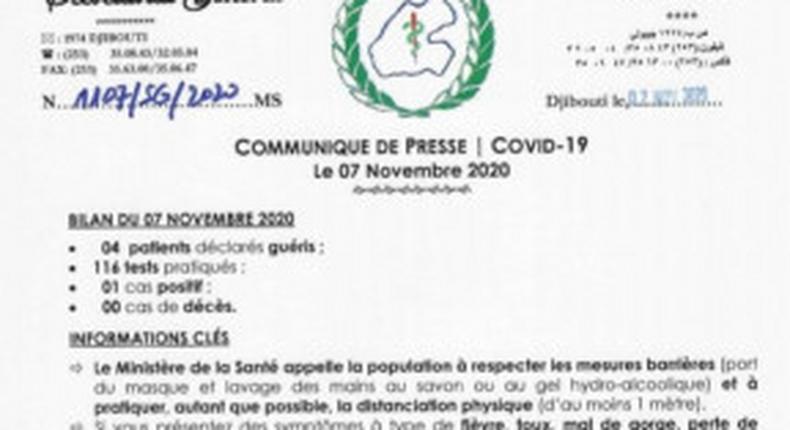 Ministere de la Santé de Djibouti