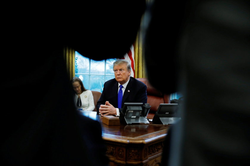 U.S. President Trump meets with China's Vice Premier Liu He at the White House in Washington