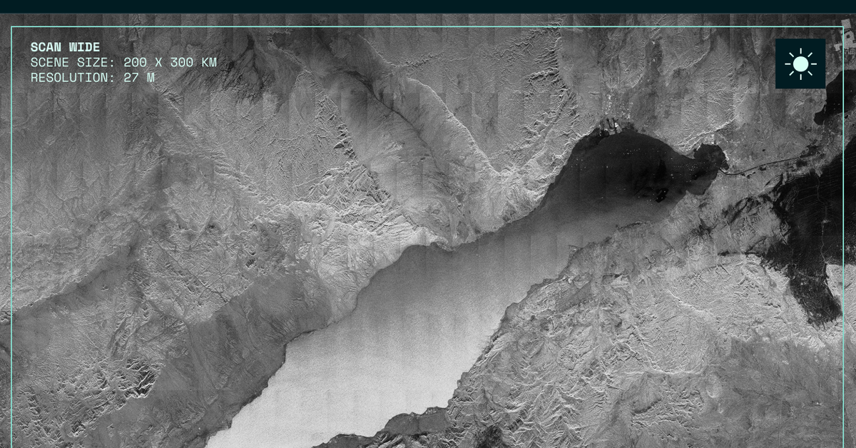 Polsko-fińskie oko w kosmosie! Nowe możliwości ICEYE - 60 000 km² w jednym ujęciu.