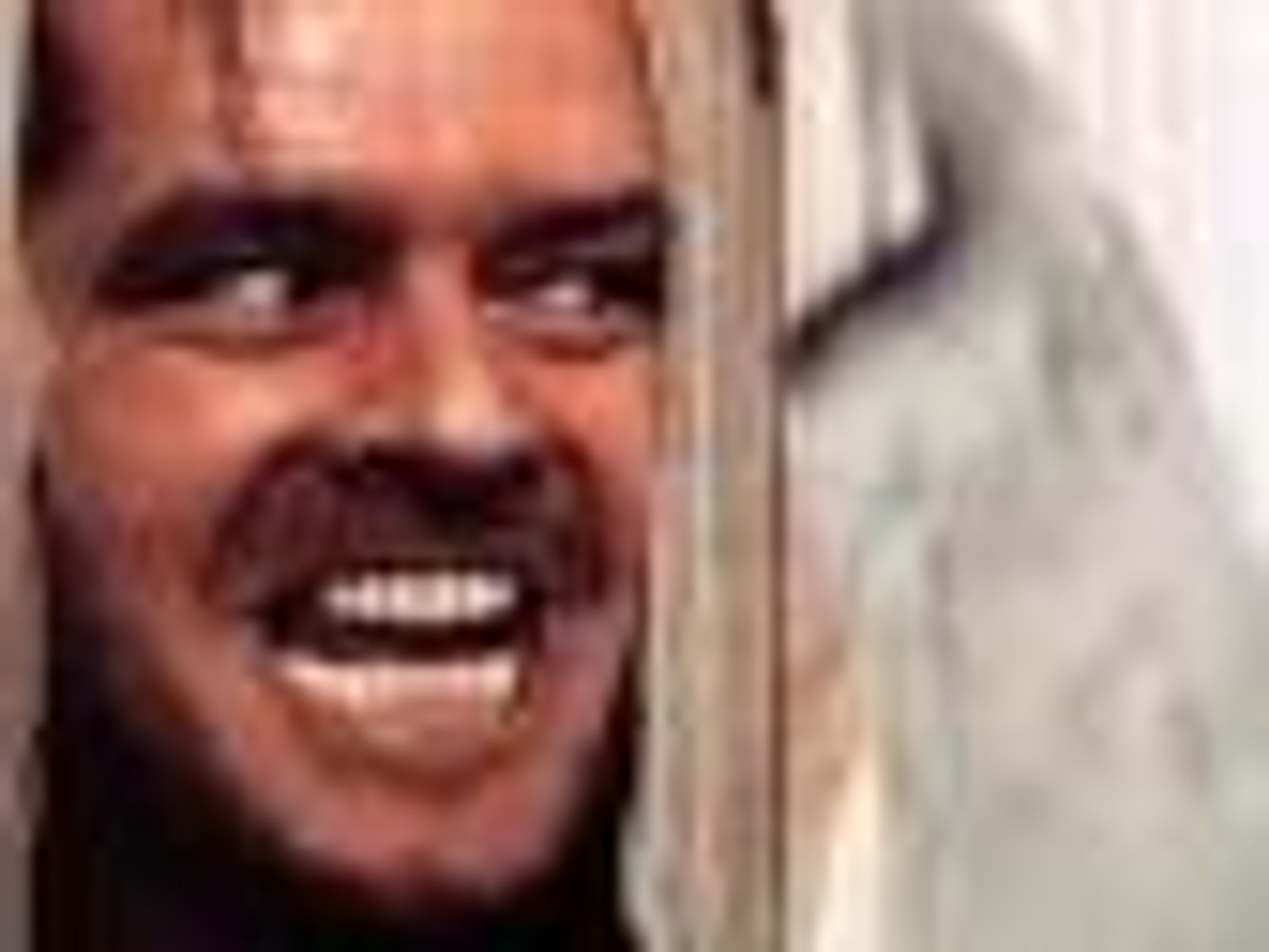 Jack Nicholson i Shelley Duvall w "Lśnieniu"