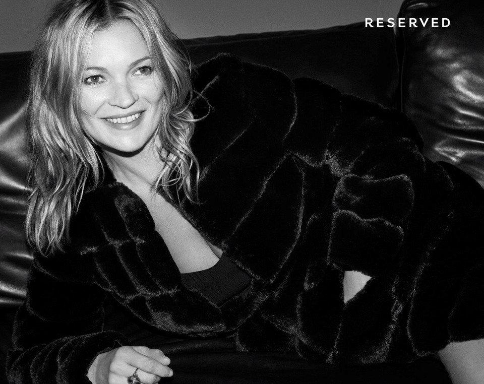 Kate Moss w jesienno-zimowej kampanii Reserved - mamy zdjęcia!