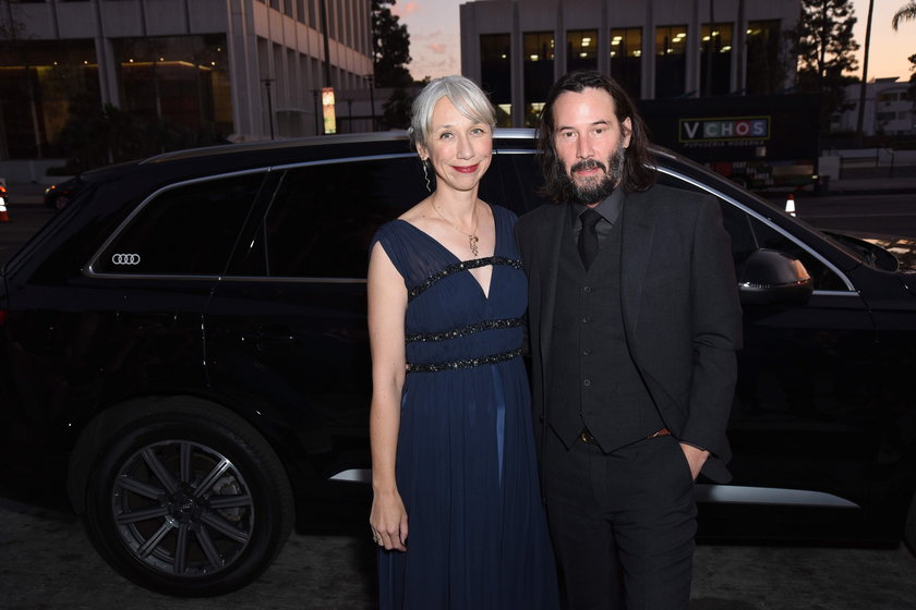 Keanu Reeves i Alexandra Grant