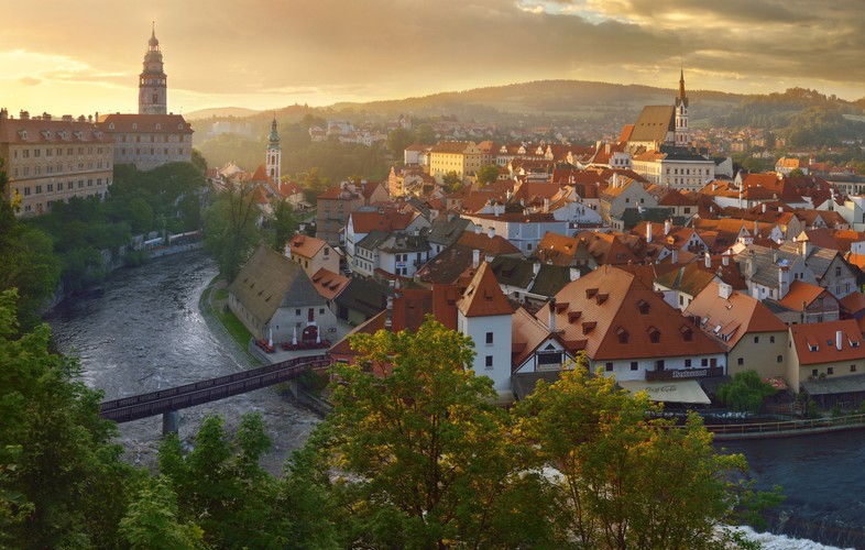 Czeski Krumlov . Fot. Ladislav Renner