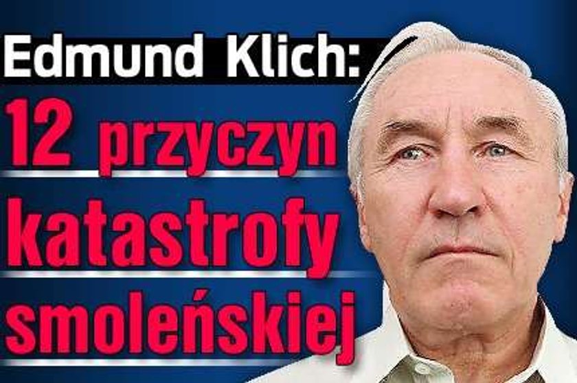 Klich: 12 przyczyn katastrofy smoleńskiej