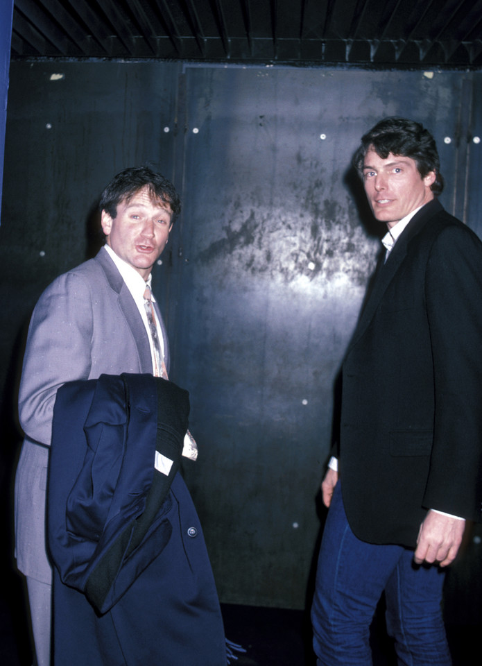 Robin Williams i Christopher Reeve (lata 80.)