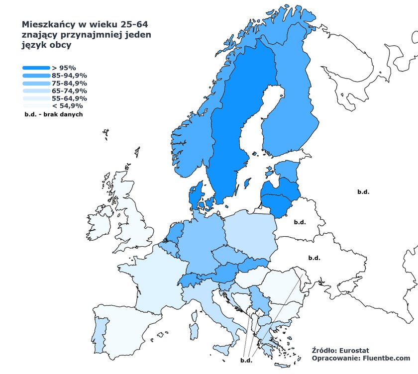 Ile języków znają Europejczycy?